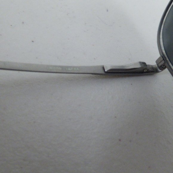 Nikon glasses matte silver gray frames Vintage Japan - Picture 13 of 15